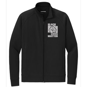 Black Lives Matter Protest Black Pride Stretch Full-Zip Cadet Jacket