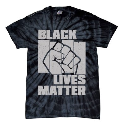 Black Lives Matter Protest Black Pride Tie-Dye T-Shirt