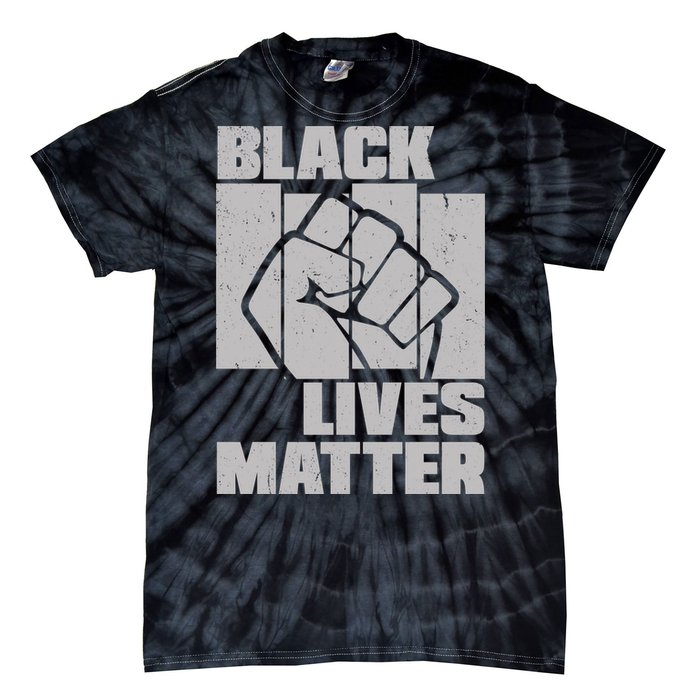 Black Lives Matter Protest Black Pride Tie-Dye T-Shirt