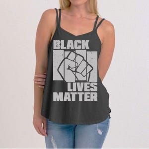 Black Lives Matter Protest Black Pride Women's Strappy Tank