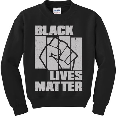 Black Lives Matter Protest Black Pride Kids Sweatshirt