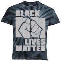 Black Lives Matter Protest Black Pride Kids Tie-Dye T-Shirt