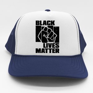 Black Lives Matter Protest Black Pride Trucker Hat