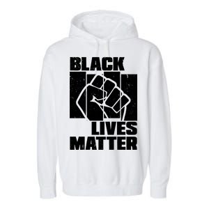 Black Lives Matter Protest Black Pride Garment-Dyed Fleece Hoodie