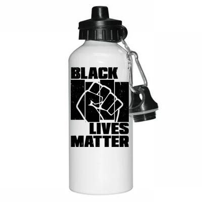 Black Lives Matter Protest Black Pride Aluminum Water Bottle