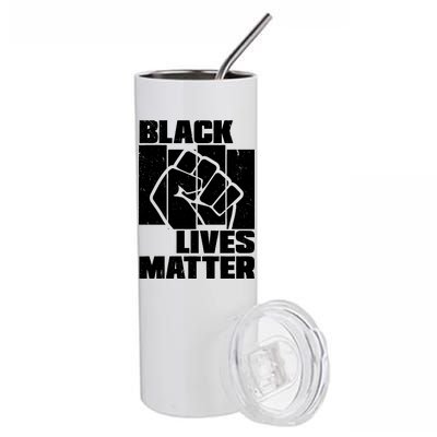 Black Lives Matter Protest Black Pride Stainless Steel Tumbler