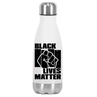 Black Lives Matter Protest Black Pride Stainless Steel Insulated Water Bottle