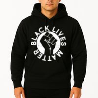 Black Lives Matter Protest Emblem Hoodie