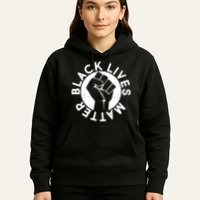 Black Lives Matter Protest Emblem Hoodie