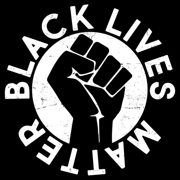 Black Lives Matter Protest Emblem Hoodie