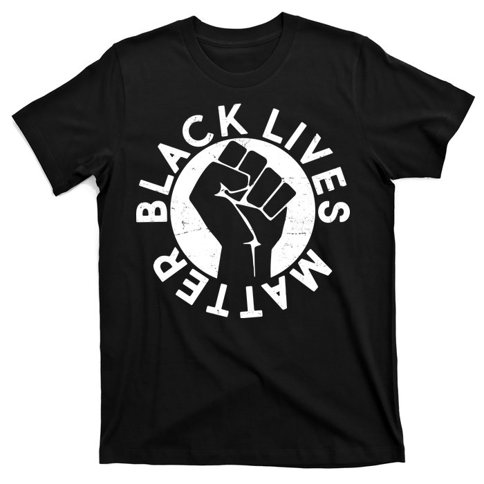 Black Lives Matter Protest Emblem T-Shirt