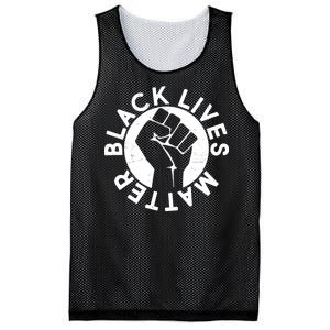 Black Lives Matter Protest Emblem Mesh Reversible Basketball Jersey Tank