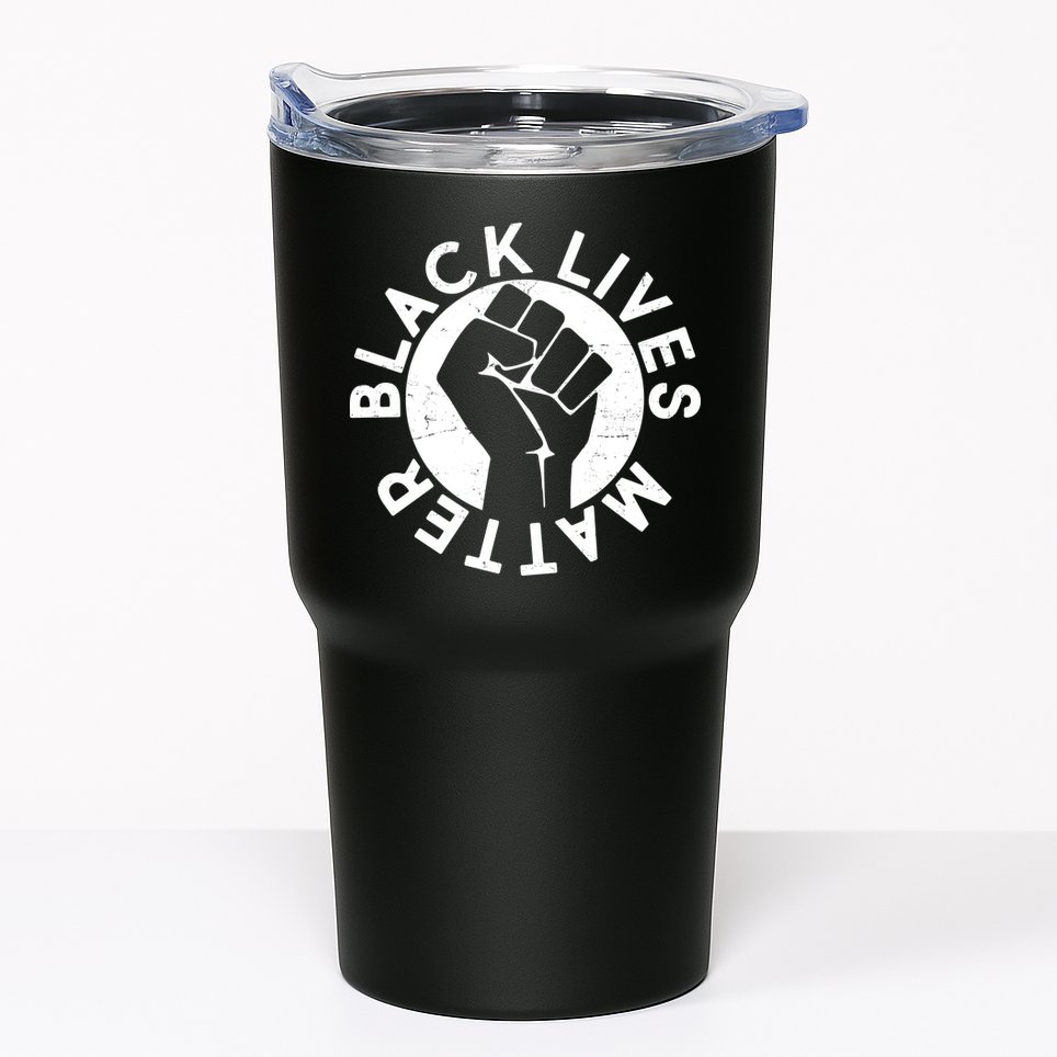 Black Lives Matter Protest Emblem Tumbler