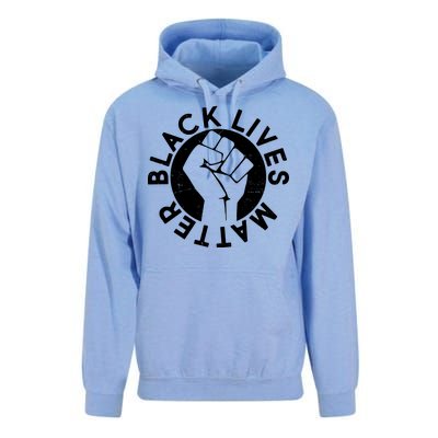 Black Lives Matter Protest Emblem Unisex Surf Hoodie