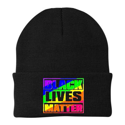 Black Lives Matter Rainbow Beanie