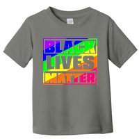 Black Lives Matter Rainbow Toddler T-Shirt