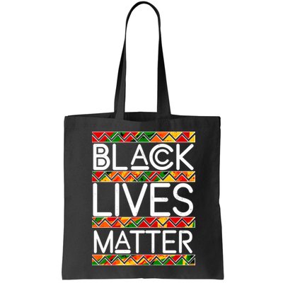 Black Lives Matter Traditional Colors Bag