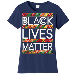 Black Lives Matter Traditional Colors Women's T-Shirt