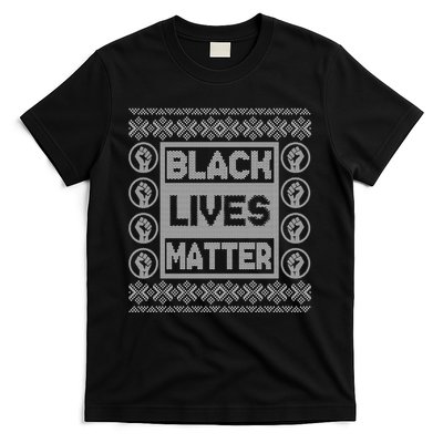 Black Lives Matter Ugly Christmas Sweater T-Shirt