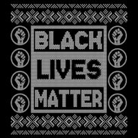 Black Lives Matter Ugly Christmas Sweater Bucket Hat