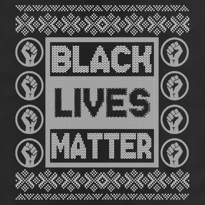 Black Lives Matter Ugly Christmas Sweater 11oz C Handle Ceramic Mug