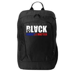 Black Lives Matter US Flag City Backpack