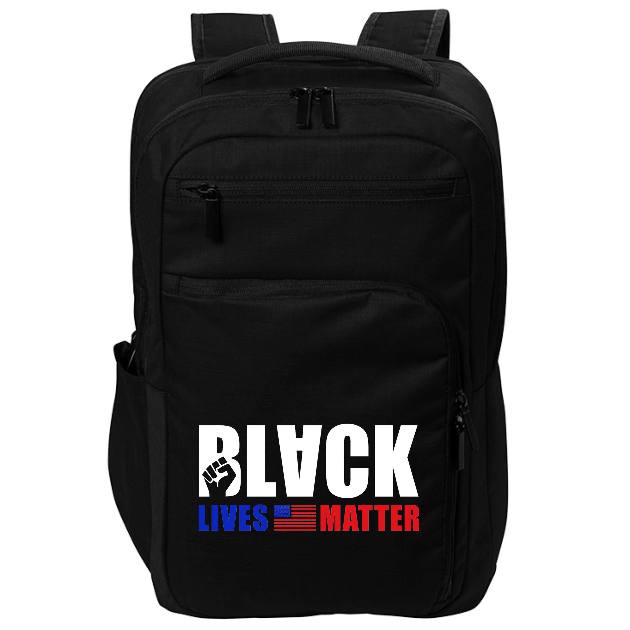 Black Lives Matter US Flag Impact Tech Backpack