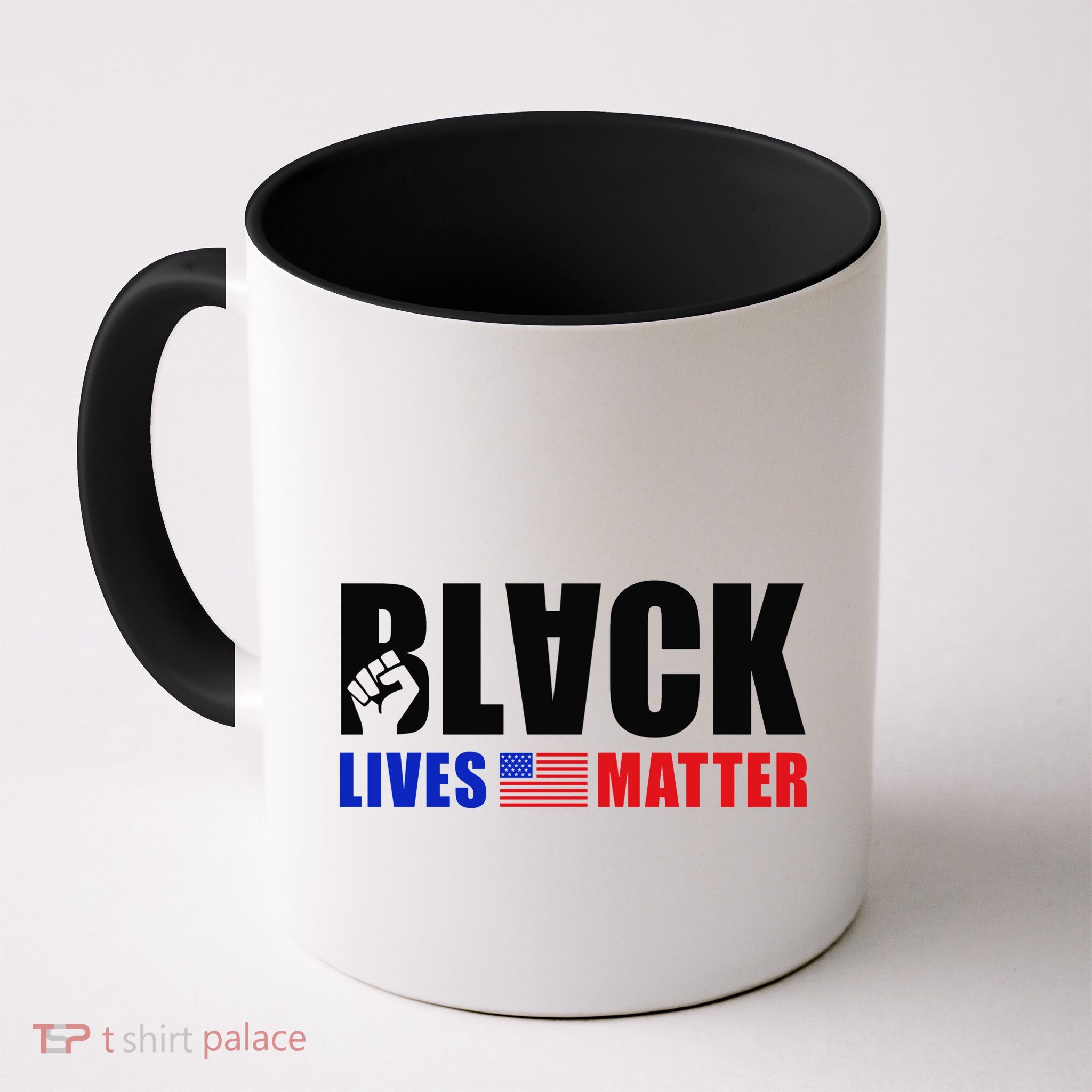 Black Lives Matter US Flag Mug