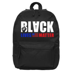 Black Lives Matter US Flag 16 in Basic Backpack