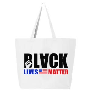 Black Lives Matter US Flag 25L Jumbo Tote