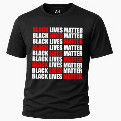Black Lives Matter Word Mash-Up Design Performance Shirt