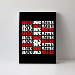 Black Lives Matter Word Mash-Up Design Canvas