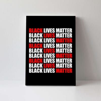 Black Lives Matter Word Mash-Up Design Canvas