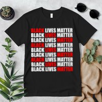Black Lives Matter Word Mash-Up Design Premium T-Shirt