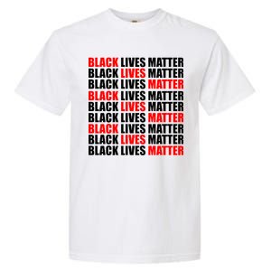 Black Lives Matter Word Mash-Up Design Garment-Dyed Heavyweight T-Shirt