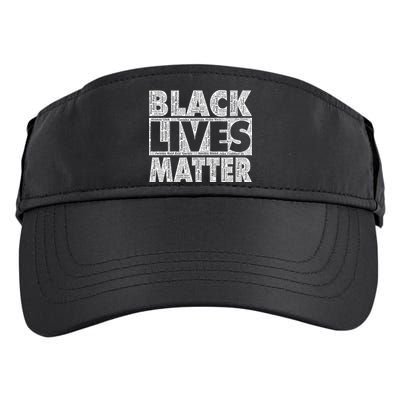 Black Lives Matters Victim Names Pattern Adult Drive Performance Visor