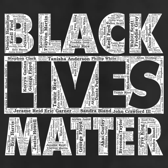Black Lives Matters Victim Names Pattern Adult Drive Performance Visor