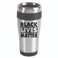 Black Lives Matters Victim Names Pattern 16oz Travel Tumbler