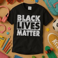 Black Lives Matters Victim Names Pattern Kids T-Shirt