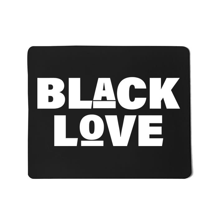 Black Love Mousepad