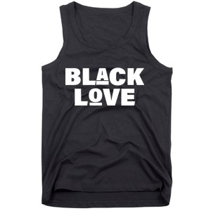 Black Love Tank Top