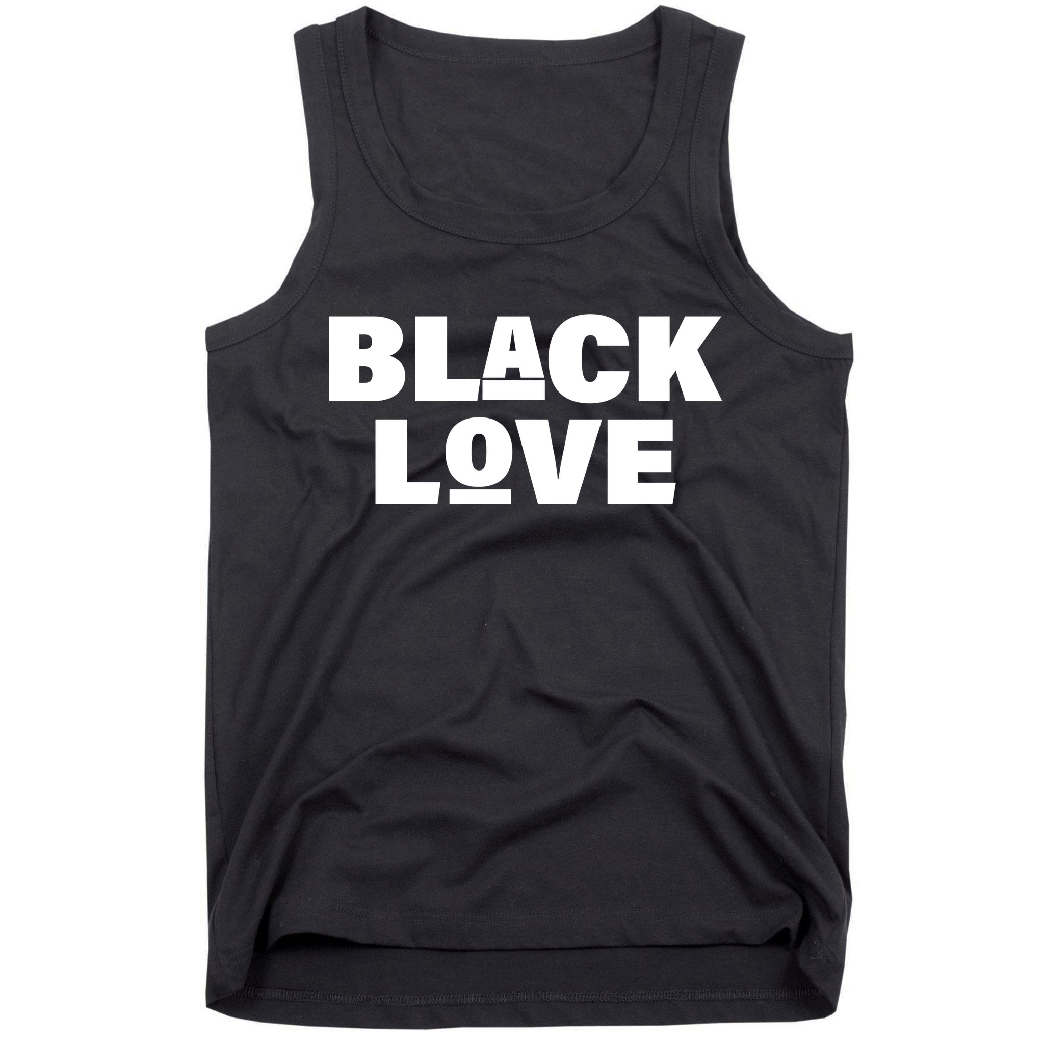 Black Love Tank Top
