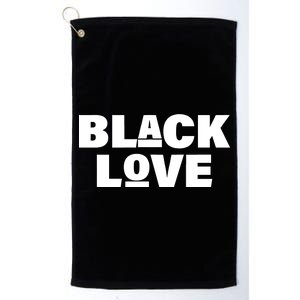 Black Love Platinum Collection Golf Towel