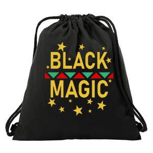 Black Magic Black Excellence Drawstring Bag