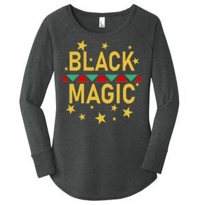 Black Magic Black Excellence Women's Perfect Tri Tunic Long Sleeve Shirt