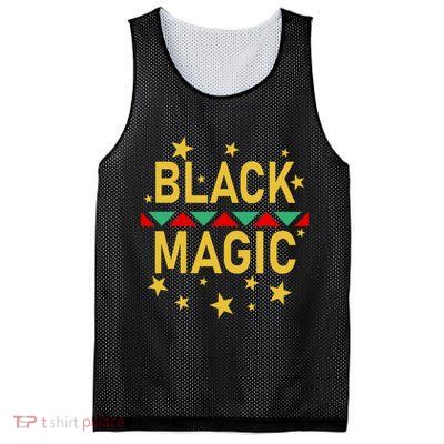 Black Magic Black Excellence Mesh Reversible Basketball Jersey Tank