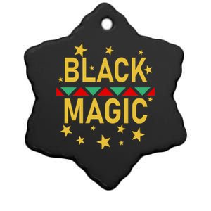 Black Magic Black Excellence Ceramic Star Ornament