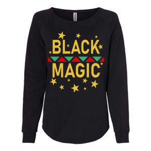 Black Magic Black Excellence Womens California Wash Sweatshirt