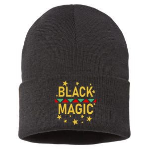 Black Magic Black Excellence Sustainable Knit Beanie