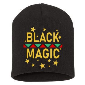 Black Magic Black Excellence Short Acrylic Beanie